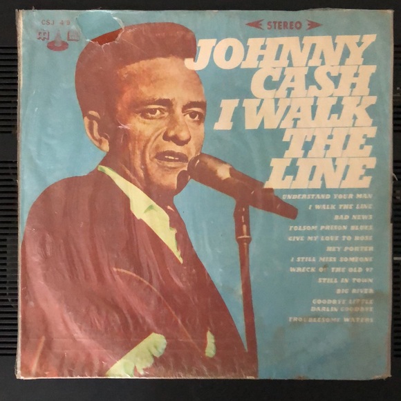 Johnny Cash I Walk The Line Vinyl Lp Record Album '69 - Picture 3 of 8